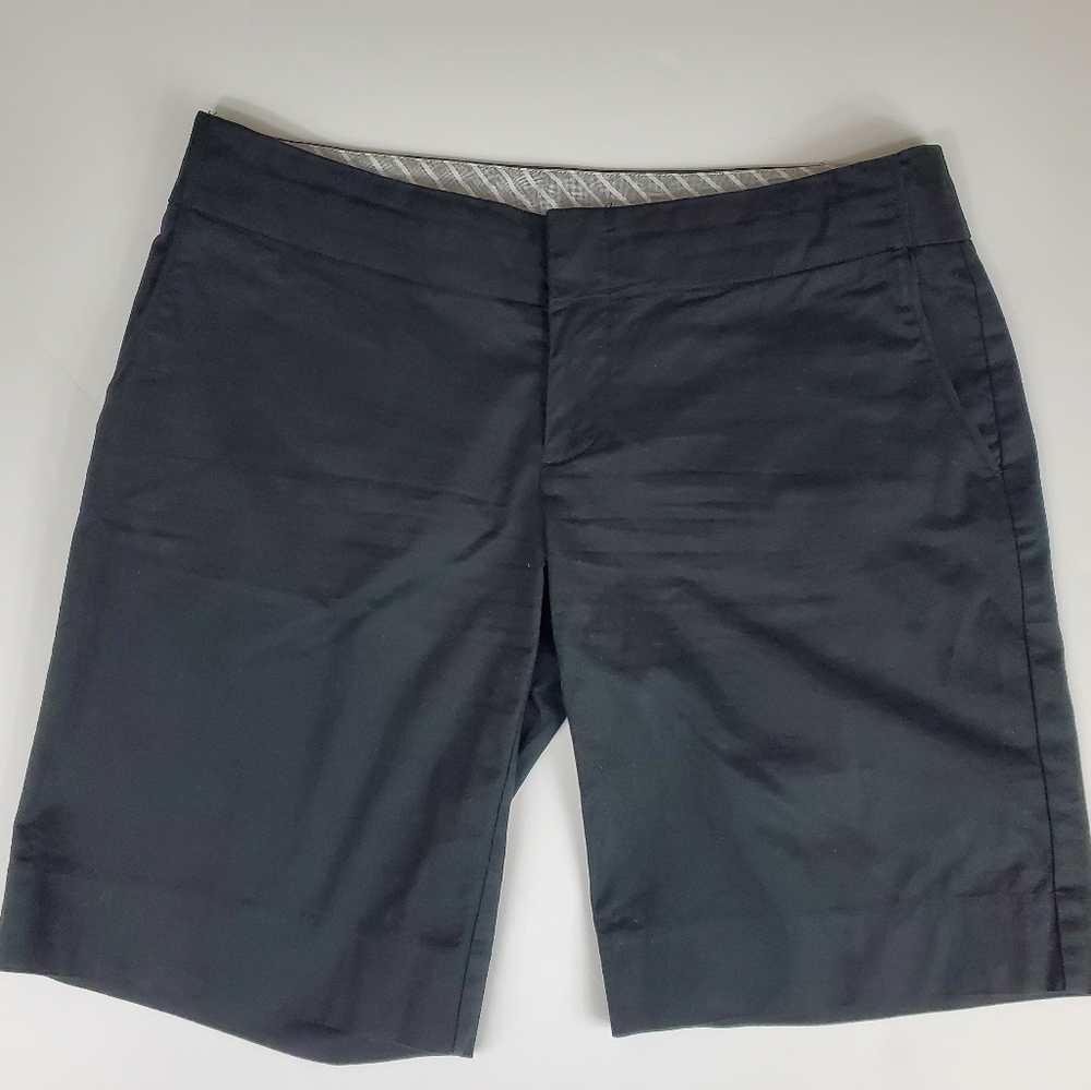 GAP Black Bermuda Dress Shorts
